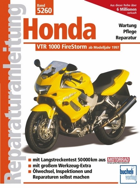 Reparaturanleitung - Honda VTR 1000 FireStorm