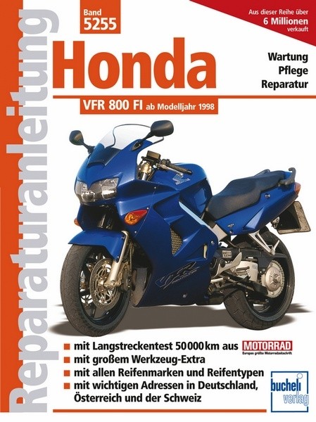 Reparaturanleitung - Honda VFR 800 FI ab 1998