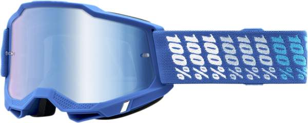100% Accuri 2 Yarger Crossbrille Blau Verspiegelt