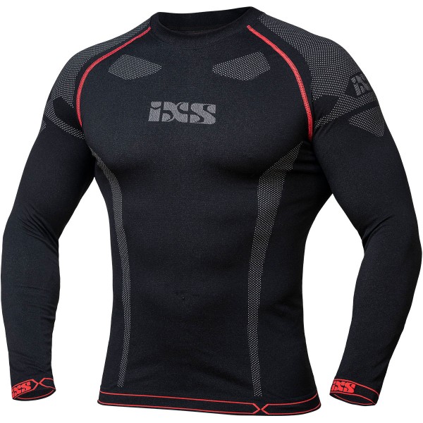 iXS - Underwear 365 Funktionsshirt Schwarz-Grau
