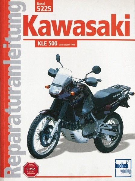Reparaturanleitung Kawasaki KLE 500 ab 1991