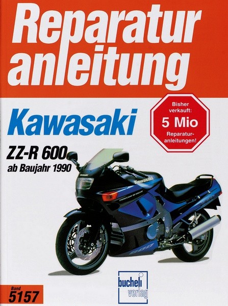 Reparaturanleitung - Kawasaki ZZ-R 600 ab 1990