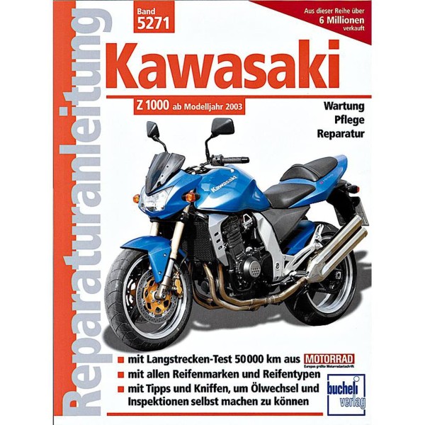 Reparaturanleitung Kawasaki Z 1000 ab 2003
