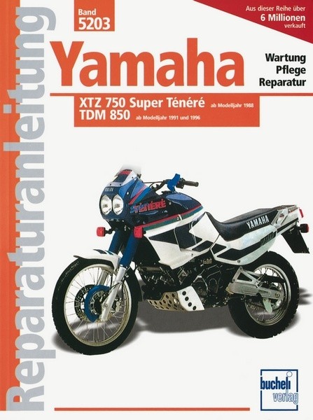 Reparaturanleitung Yamaha XTZ 750 Super Ténéré (ab 1988) / TDM 850 (1991-1996)