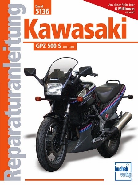 Reparaturanleitung - Kawasaki GPZ 500 S (1986-1993)