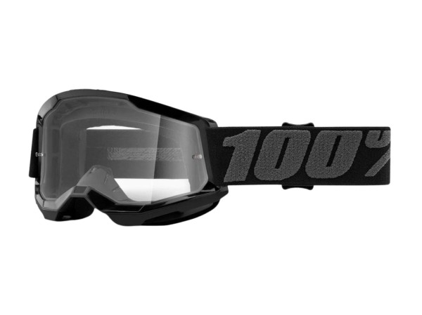 100% - Strata 2 Junior Crossbrille Schwarz