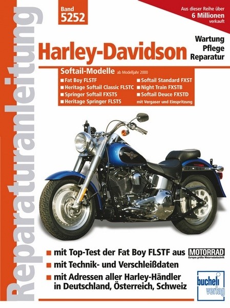 Reparaturanleitung - Harley-Davidson Softail-Modelle ab Modelljahre 2000