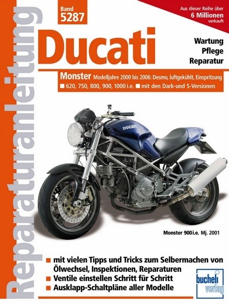 Reparaturanleitung Ducati Monster (2000-2006)