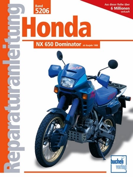 Reparaturanleitung - Honda NX 650 Dominator ab 1988