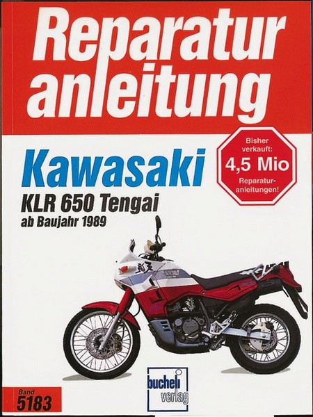 Reparaturanleitung - Kawasaki KLR 600/650 Tengai ab 1989