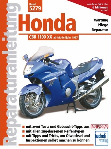 Reparaturanleitung - Honda CBR 1100 XX ab 1997