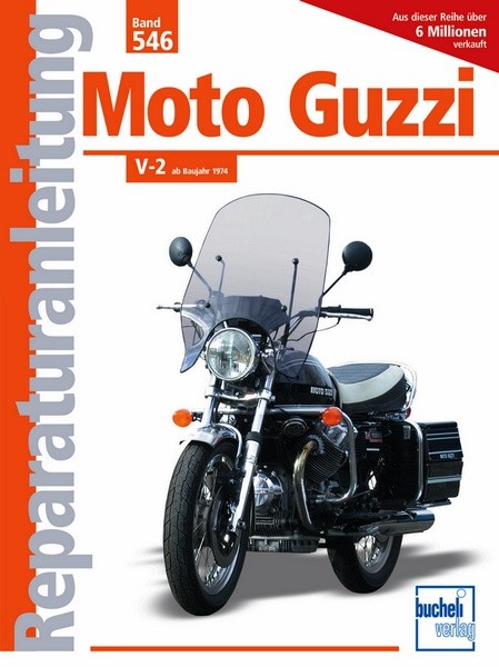 Reparaturanleitung Moto Guzzi V-2 ab 1974
