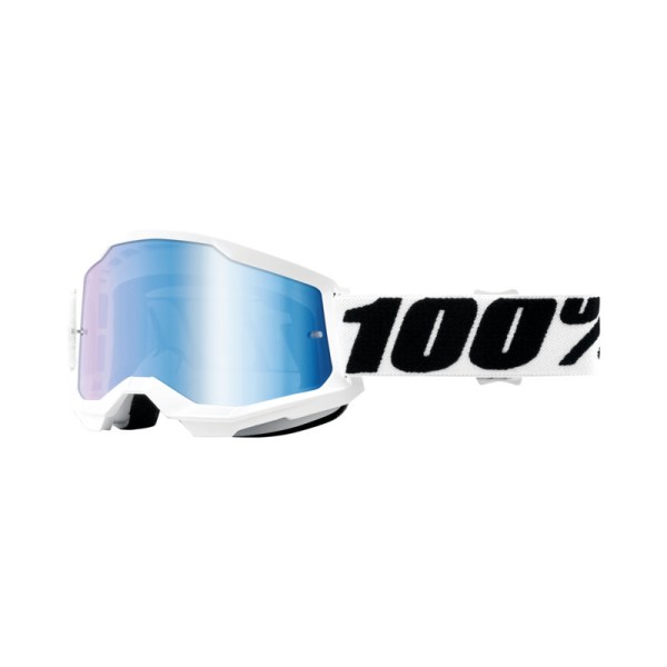 100% - Strata 2 Crossbrille Everest - Blau verspiegelt