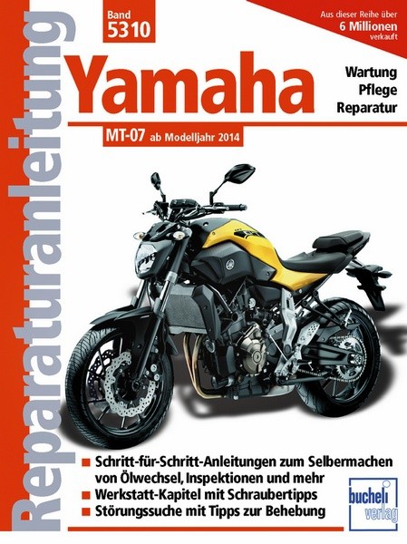Reparaturanleitung - Yamaha MT-07 ab 2014