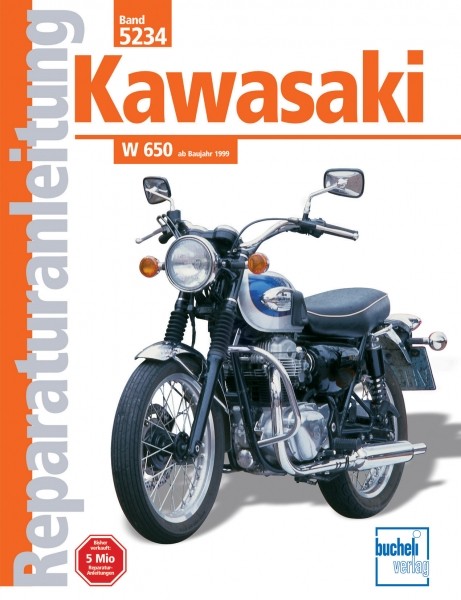 Reparaturanleitung - Kawasaki W 650 ab 1999