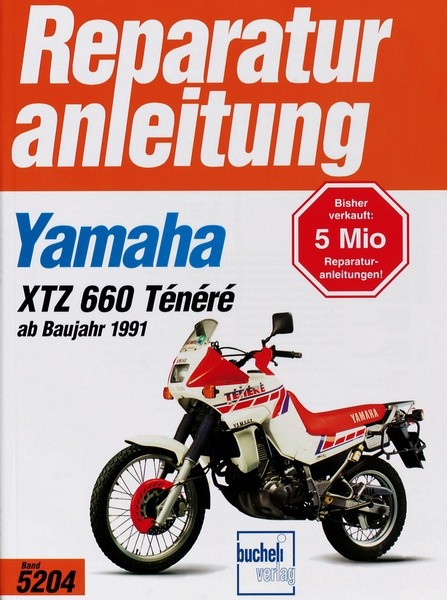 Reparaturanleitung Yamaha XTZ 660 Ténéré ab Baujahr 1991