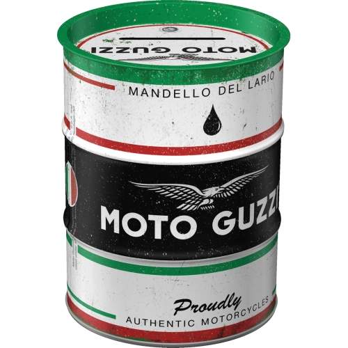 Moto Guzzi Italian Motorcycle Oil Ölfass Spardose