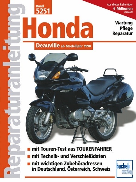 Reparaturanleitung - Honda Deauville ab 1998